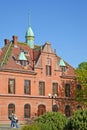 The building of the former administration of the resort of Krantz. Zelenogradsk, Kaliningrad region