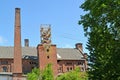 Building of the former brewery Labiau. Polessk, Kaliningrad region Royalty Free Stock Photo