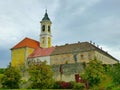 View of an abandoned ancient monastery building Royalty Free Stock Photo