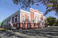 The building of the former house of the head of the Altai factories, built in 1827. Barnaul.