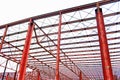 Building frame under construction Royalty Free Stock Photo