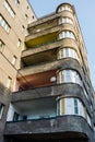 The building in the functionalism style Royalty Free Stock Photo