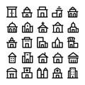 Building & Furniture Vector Icons 1