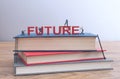 Building a future career, education concept Royalty Free Stock Photo