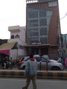 This is the building of Gan Sandesh attractive show room. There is main road is frant of