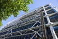 The building of The Georges Pompidou Center. Royalty Free Stock Photo