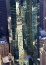 Building Glass Reflections New York City Royalty Free Stock Photo