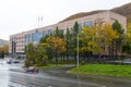 Building of the Government of the Kamchatka Territory, Petropavlovsk-Kamchatsky, Russia.