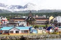 Building of Government of the Province in Ushuaia, the capital of Tierra del Fuego, Argentina Royalty Free Stock Photo