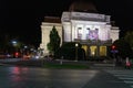 The building of the grazer opera house at night, Graz, Austria