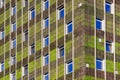 Building with a green facade