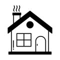 Building Half Glyph Style vector icon which can easily modify or edit