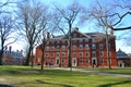 Building in Harvard Yard in Winter