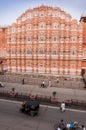 Building of Hava Mahal, Jaipur, India