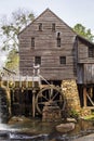 The building at Historic Yates Mill Park Royalty Free Stock Photo