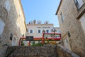 Building of historical archive, Chinese restaurant Shanghai, Apartments Vila Balkan in Old Town, Budva, Montenegro