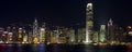 The building of HongKong,in night