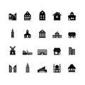 Building icon set