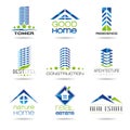 Building icon set