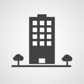 Building icon Royalty Free Stock Photo