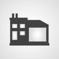 Building icon Royalty Free Stock Photo