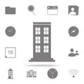 building icon. web icons universal set for web and mobile Royalty Free Stock Photo