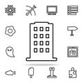 building icon. web icons universal set for web and mobile Royalty Free Stock Photo