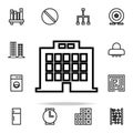 building icon. web icons universal set for web and mobile Royalty Free Stock Photo