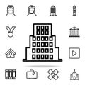 building icon. web icons universal set for web and mobile Royalty Free Stock Photo