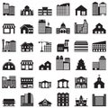 building icons set