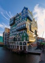 Building of Inntel hotel in Zaandam, Netherlands