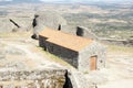 Building inside Monsanto rampart, Portugal