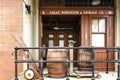 Building inside Universal Studio, replica of the Wild West cowboy style Royalty Free Stock Photo