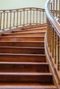 Building interior empty room design staircase wooden