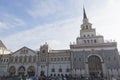 The building of the Kazan Station in Moscow