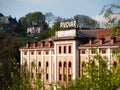 Building of Konrad Beer Brewery in Vratislavice nad Nisou, Liberec, Czech Republic