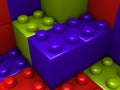 Building lego blocks