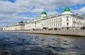 Building of Leningrad Regional Court on Fontanka River embankment, St. Petersburg, Russia