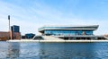 Building of the library and cultural center Dokk1 in Aarhus in Denmark Royalty Free Stock Photo