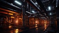 building light steel mill Royalty Free Stock Photo