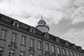 A building with a little tower with a dome Prague, Czech Republic