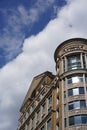 Building in london with clouds Royalty Free Stock Photo