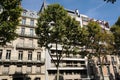 Building in Marceau avenue in Paris