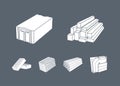 Building construction materials 02 Royalty Free Stock Photo