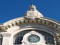 Building of Mercado da Ribeira or time out food market in Lisbon, Portugal Royalty Free Stock Photo