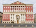 The building of the Moscow City Administration on Tverskaya Street