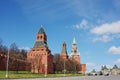 Building of Moscow Kremlin on the Red area Royalty Free Stock Photo