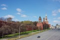 Building of Moscow Kremlin on the Red area Royalty Free Stock Photo