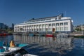 Building of `Museum of History and Industry`, located at waterfront Lake Union in Seattle