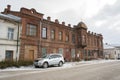 The building of the museum of local lore in Chukhloma, Kostroma region Royalty Free Stock Photo